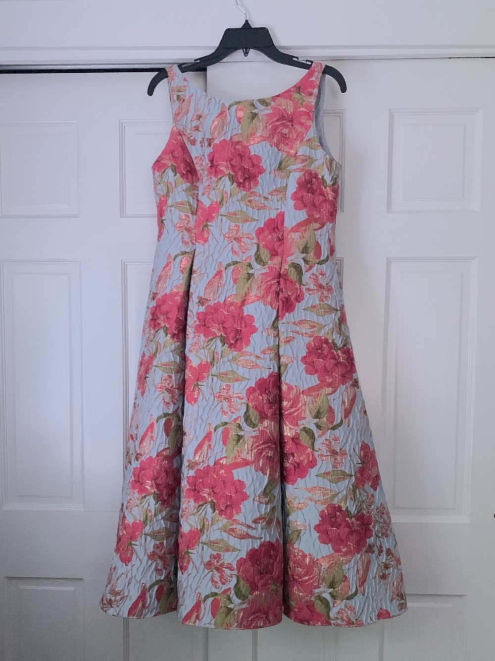 Adrianna Papell Jacquard Cocktail Dress